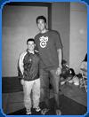 very tall basketball player
