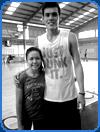 tall attractive basketball player
