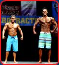 tall bodybuilder short bodybuilder onstage