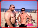 giant powerlifter beach