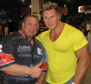 Bodybuilders Rob Terry & Markus Ruhl