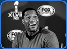 celebrity michael strahan black football player