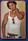 male model white tank top