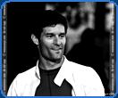 handsome racer mark webber