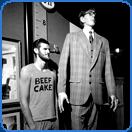 tall man too big for world