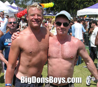 Big Don Weho and his bodybuilder buddy Ken