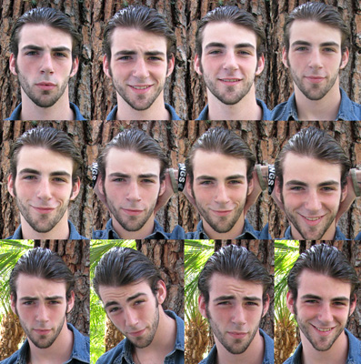 alex tweedie headshots collage